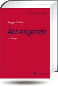 Abbildung von: Aktiengesetz - C.F. Müller