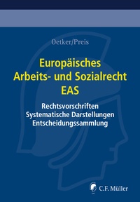 Abbildung von: Europäisches Arbeits- und Sozialrecht - EAS - C.F. Müller