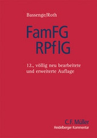 Abbildung von: FamFG/RPflG - C.F. Müller