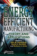 Cover: Energy Efficient Manufacturing - Wiley-Scrivener