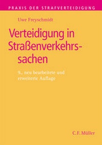 Bild vergrößern Bild: Verteidigung in Straßenverkehrssachen - C.F. Müller