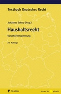 Cover: Haushaltsrecht - C.F. M&uuml;ller