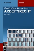 Cover: Arbeitsrecht - De Gruyter