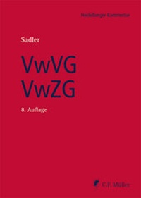 Abbildung von: Verwaltungs-Vollstreckungsgesetz/Verwaltungszustellungsgesetz - C.F. Müller