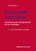 Cover: K&ouml;rperschaftsteuergesetz - C.F. M&uuml;ller