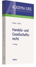 Cover: Handels- und Gesellschaftsrecht - Vahlen