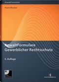 Cover: AnwaltFormulare Gewerblicher Rechtsschutz - Deutscher Anwaltverlag