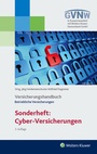 Cover: Cyber-Risiken und Versicherungsschutz - Wolters Kluwer Deutschland