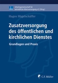 Cover: Zusatzversorgung des &ouml;ffentlichen und kirchlichen Dienstes - C.F. M&uuml;ller