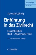 Cover: Einf&uuml;hrung in das Zivilrecht - C.F. M&uuml;ller
