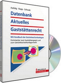 Abbildung von: CD-ROM Aktuelles Gaststättenrecht (Grundversion) - Walhalla