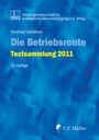 Cover: Die Betriebsrente - C.F. Müller