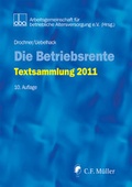Cover: Die Betriebsrente - C.F. M&uuml;ller
