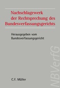 Abbildung von: Nachschlagewerk der Rechtsprechung des Bundesverfassungsgerichts - C.F. Müller