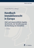 Cover: Handbuch Immobilienrecht in Europa - C.F. M&uuml;ller