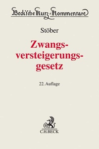 Abbildung von: Zwangsversteigerungsgesetz: ZVG - C.H.BECK