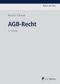 Cover: AGB-Recht - C.F. M&uuml;ller