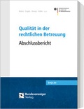 Cover: Qualit&auml;t in der rechtlichen Betreuung - Reguvis Fachmedien