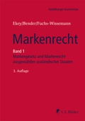 Cover: Markenrecht Kommentar - C.F. M&uuml;ller