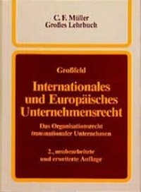 Abbildung von: Internationales und Europäisches Unternehmensrecht - C.F. Müller