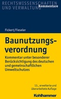 Cover: Baunutzungsverordnung - Kohlhammer