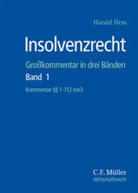 Abbildung von: Insolvenzrecht - C.F. Müller
