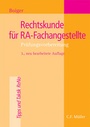 Cover: Rechtskunde für RA-Fachangestellte - C.F. Müller