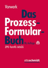 Abbildung von: Das Prozessformularbuch - Otto Schmidt Verlag