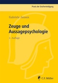 Cover: Zeuge und Aussagepsychologie - C.F. M&uuml;ller