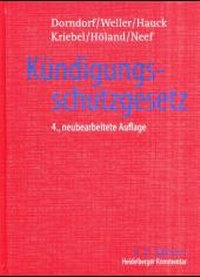 Abbildung von: Heidelberger Kommentar zum Kündigungsschutzgesetz - C.F. Müller