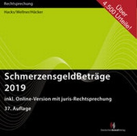 Bild vergrößern Bild: SchmerzensgeldBeträge 2019 - Deutscher Anwaltverlag
