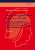 Cover: Vertr&auml;ge f&uuml;r angestellte &Auml;rzte, Zahn&auml;rzte und Vertreter - C.F. M&uuml;ller