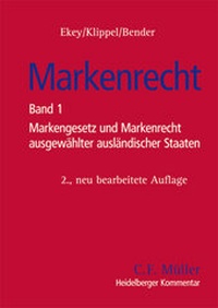 Enlarge image Cover: Markenrecht - C.F. Müller