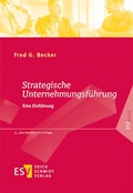 Cover: Strategische Unternehmungsf&uuml;hrung - Erich Schmidt Verlag