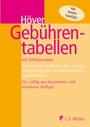 Cover: Gebührentabellen - C.F. Müller