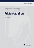 Cover: Fristentabellen - C.F. M&uuml;ller