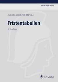 Enlarge image Cover: Fristentabellen - C.F. Müller