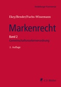Cover: Markenrecht Kommentar - C.F. M&uuml;ller