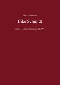Abbildung von: Liber Amicorum Eike Schmidt - C.F. Müller