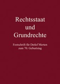 Cover: Rechtsstaat und Grundrechte - C.F. M&uuml;ller