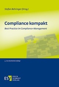 Cover: Compliance kompakt - Erich Schmidt Verlag