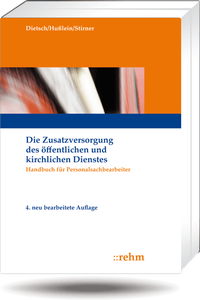 Abbildung von: Die Zusatzversorgung des öffentlichen und kirchlichen Dienstes - Rehm