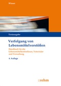 Cover: Verfolgung von Lebensmittelverst&ouml;&szlig;en - Rehm