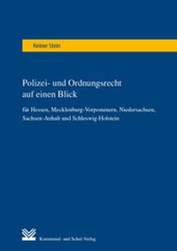 Abbildung von: Polizei- und Ordnungsrecht auf einen Blick - Kommunal- und Schul-Verlag