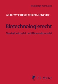 Abbildung von: Biotechnologierecht - C.F. Müller