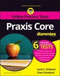 Cover: Praxis Core For Dummies with Online Practice Tests - Wiley