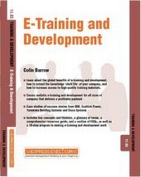 Enlarge image Cover: E-Training and Development - Capstone Publishing Ltd