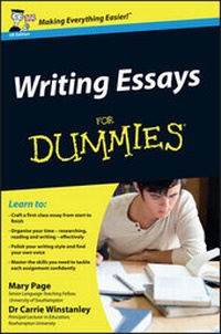 Enlarge image Cover: Writing Essays For Dummies, UK Edition - Wiley