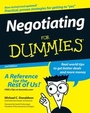 Cover: Negotiating For Dummies - Wiley