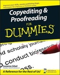 Cover: Copyediting & Proofreading For Dummies - Wiley